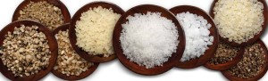 Lot of Sea Salt Varieties